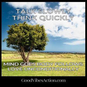 Talk Slowly And Think Quickly